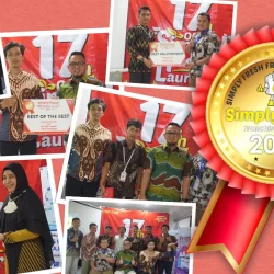 Franchise Award 2023 : Penghargaan Mitra Terbaik Simply Fresh Laundry Franchisee Award 2023 Simply Fresh Laundry