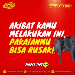 Akibat Kamu Melakukan Ini, Pakaianmu Bisa Rusak! Capture