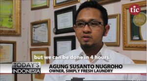 Liputan The Indonesia Channel di Simply Fresh Laundry 4