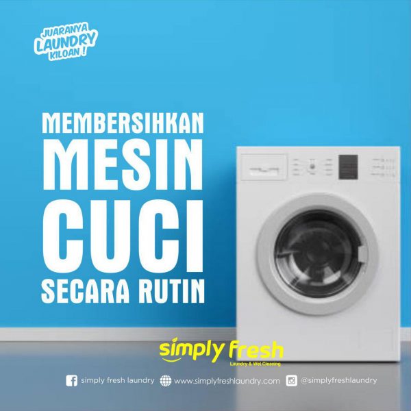 Membersihkan Mesin Cuci