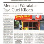 Franchise Laundry Liputan Majalah Waralaba