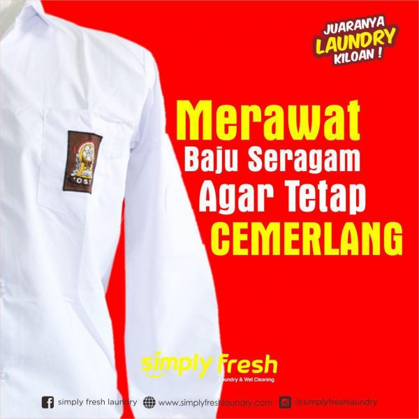 Cara Merawat Baju  Seragam  Agar Tetap Cemerlang Simply 