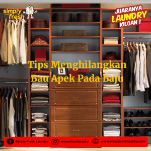 tips menghilangkan bau apek pada baju
