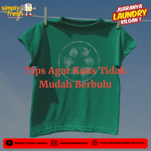 Tips Agar Kaos Tidak Mudah Berbulu